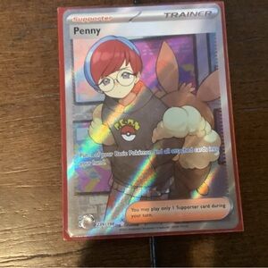 Five Pokemon Trading Cards